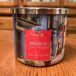 Brand New Goose Creek Mexico Tres Leches Cake 3 Wick Candle